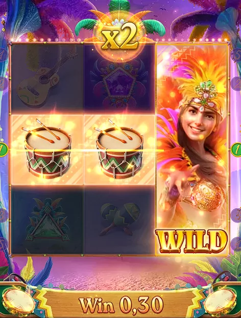 Stacked Wilds Features de Rio Fantasia