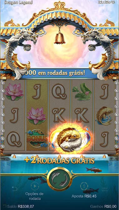 Dragon Legend rodadas grátis