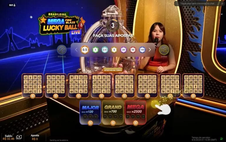 Mega Fire Blaze Lucky Ball slot