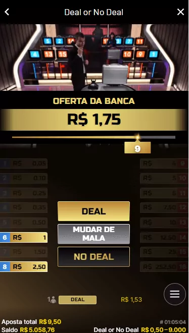 Deal or no Deal Jogo