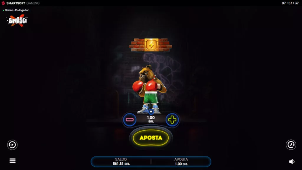 Imagem do crash game Smashx