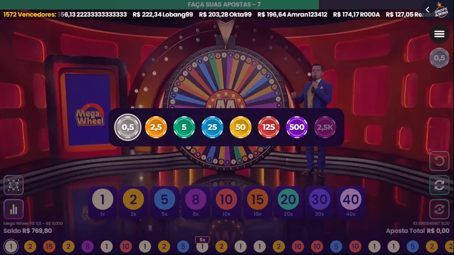 Roleta mega wheel