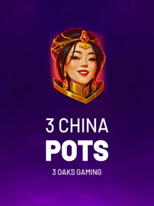 3 China Pots