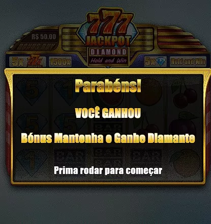 Recursos do jogo em 777 Jackpot Diamond Hold and Win