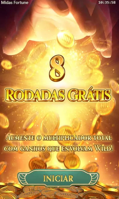Midas Fortune rodadas grátis
