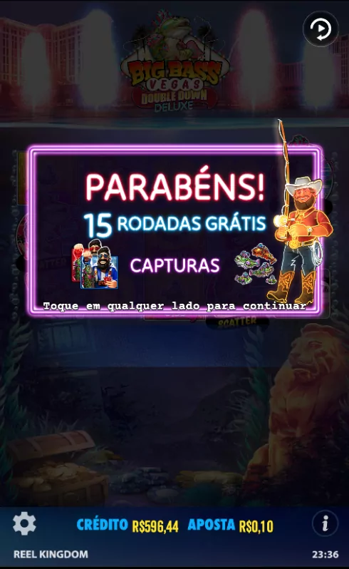 Rodadas Grátis de Big Bass Vegas Double Down Deluxe