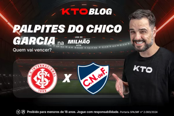 Palpites de Chico Garcia para Internacional x Nacional