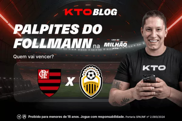 Palpites para Flamengo x Deportivo Táchira com Follmann