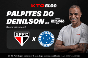 Palpites do Denilson para São Paulo x Cruzeiro