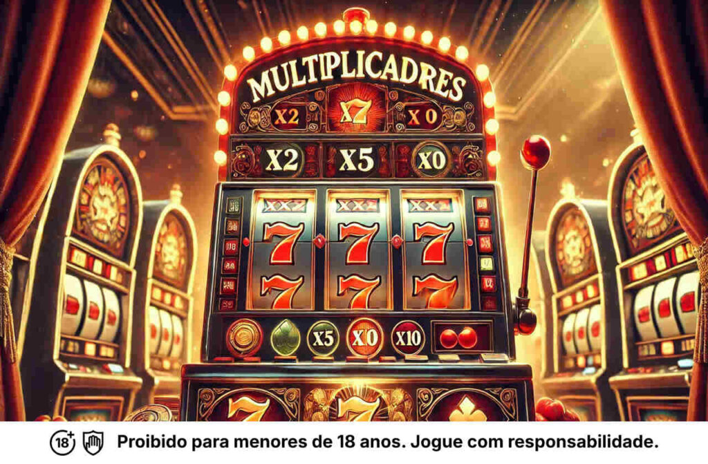 Imagem 5 slots com multiplicadores altos