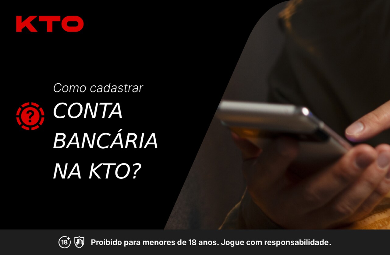 Registrar conta bancária na KTO
